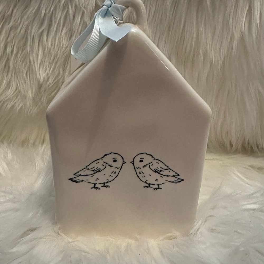 Magenta Baby Bird BirdHouse - Picture 3 of 4